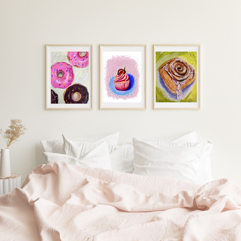 Sweet Treat in Strawberry Art Print