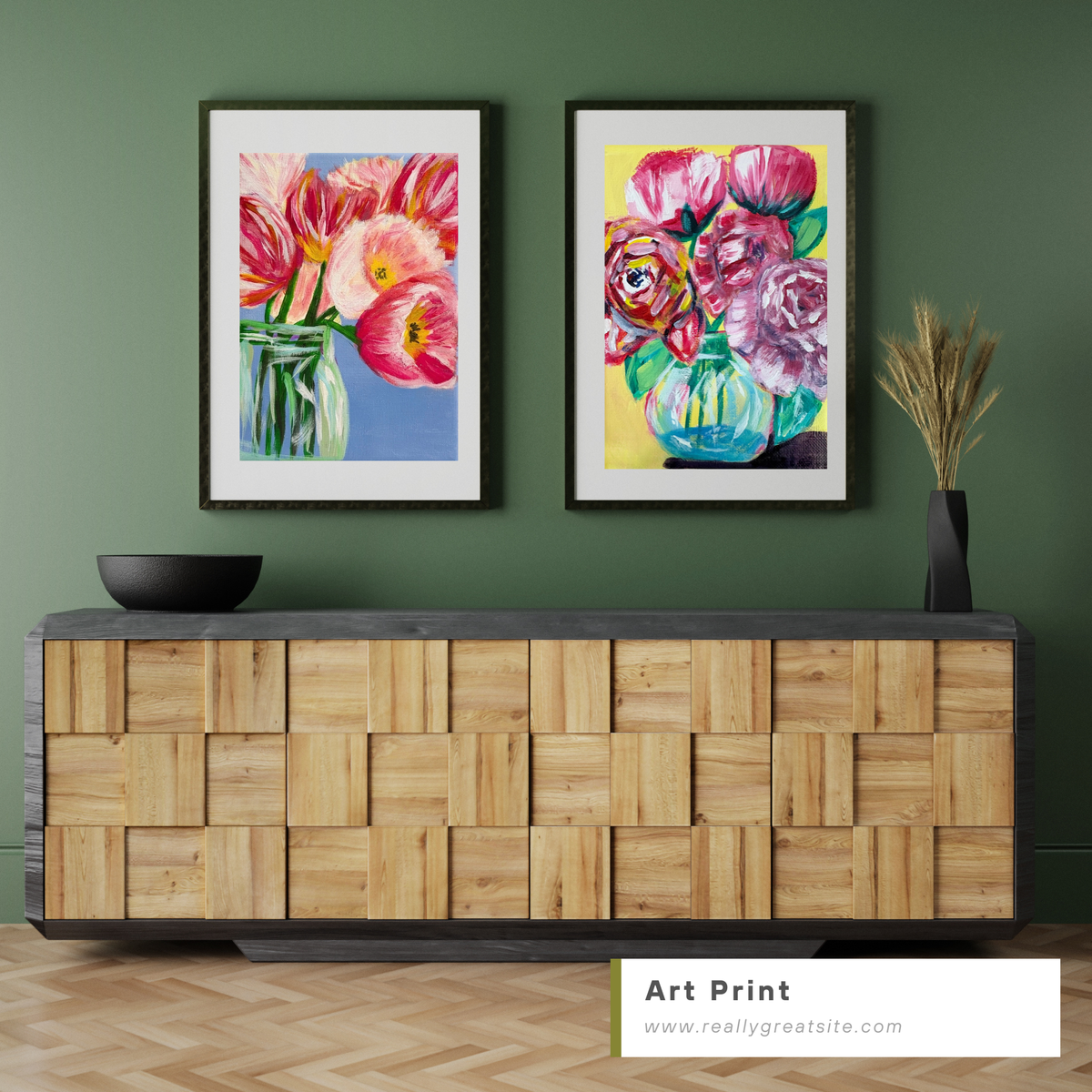 Spring bouquet Art Print