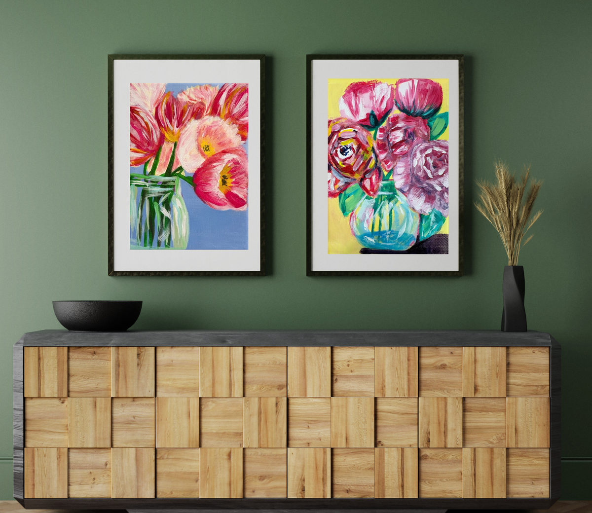 Spring bouquet Art Print
