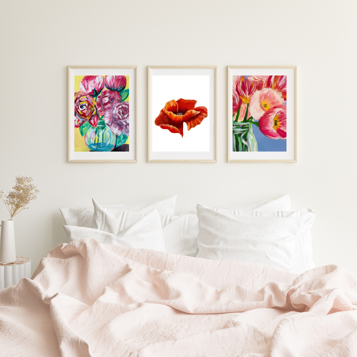 Poppy in Space Art Print