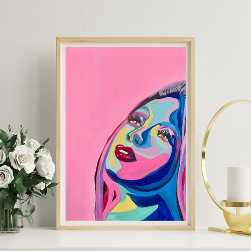 Feeling the Colors Art Print
