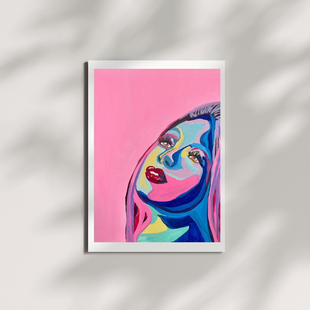 Feeling the Colors Art Print